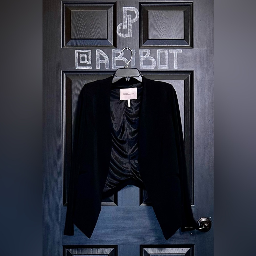 BCBGeneration Black Tuxedo Blazer